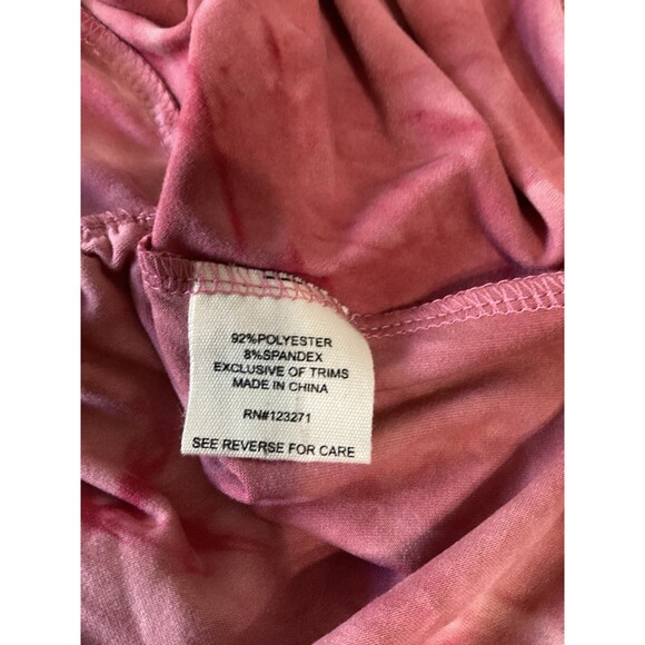 205 Collin’s Dress Women's Size XL Mauve Tie-Dyed Sleeveless Spaghetti Strap - Picture 4 of 8